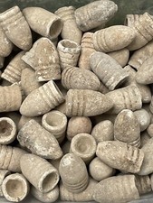 Old Rare Vintage Antique Civil War Relic Miniball Appomattox Virginia with Soil