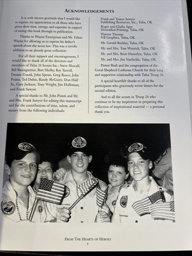 From the Hearts of Heroes George Shaffer Boy Scouts Signed E1 - Picture 9 of 10