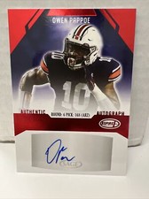 2023 Sage Aspire Red Foil Autograph #ASP-OP Owen Pappoe