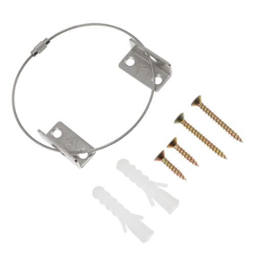 1 Set Furniture Wall Anchors Kit Earthquake Resistant Strap Baby Proof - 第 1/12 張圖片