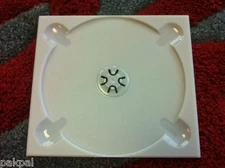 100 NEW CD  DIGITRAY DIGI-TRAY, WHITE, PSC19 FREE SHIPPING
