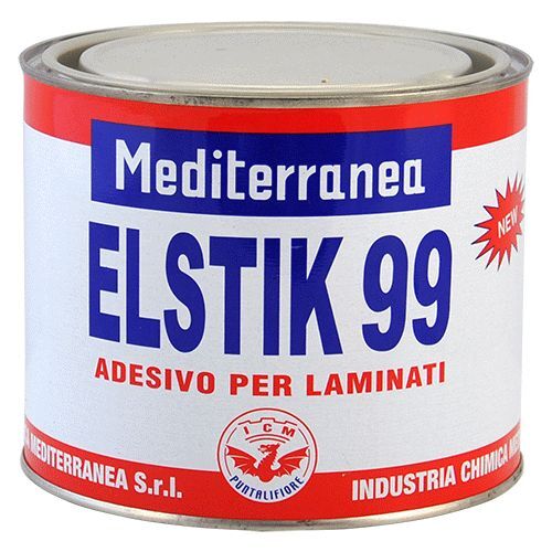 ADESIVO POLICLOROPRENICO A CONTATTO PER LEGNO 'ELSTIK 99 NEW' ml. 850