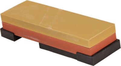 Naniwa Ceramic Work Stone Comes W/ Acrylic Stand Measures 8.25'' x 2.62'' x 1.37''
