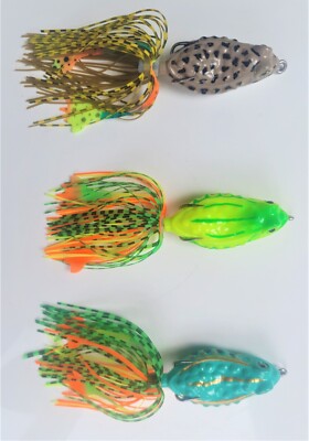 Unkrautfreier Froschköder Topwater Weich Angelköder Hecht Oberflächenköder FISCHSÜCHTIG