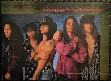 MAGGIES DREAM 20x27 record store promo poster Menudo Draco Rosa Capitol 1990