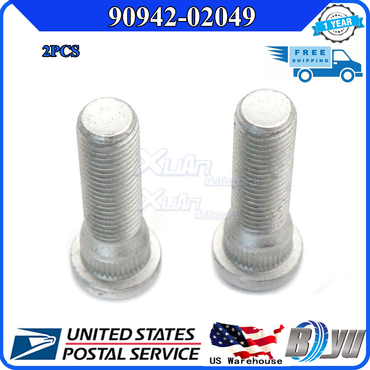 90942-02049 FOR LEXUS ES250 TOYOTA CAMRY COROLLA SCION Wheel Lug