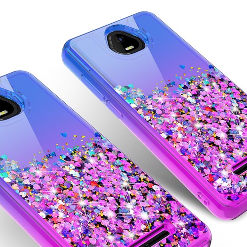Für Schok Volt SV55 Hülle Liquid Glitter Diamond Cover mit Hartglas - Bild 10 von 31