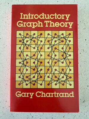 Introductory Graph Theory Book by Gary Chartrand - Excellent Condition