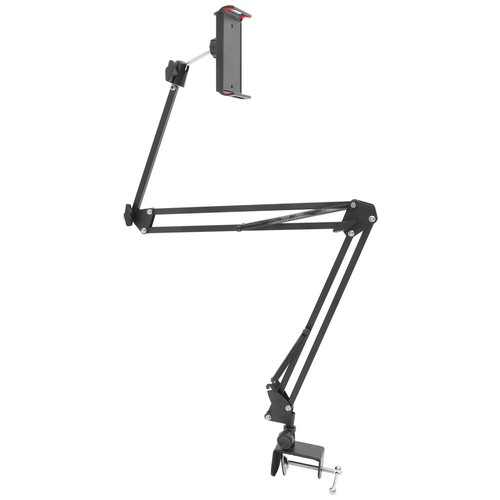 Metall -Cantilever -Klammer Büro Verstellbarer Tablet-Halter Tablet-Ständer - 第 2/12 張圖片