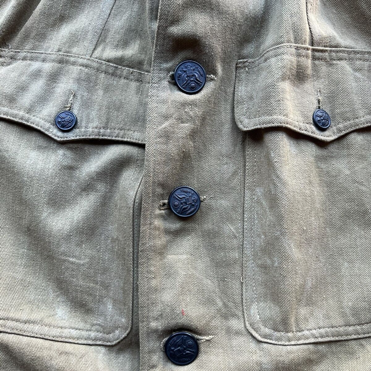 Vintage 1910s 20s WW1 World War 1 Service Tunic Jacket Vintage 1910s 20s WW1 World War 1 Service Tunic Jacket