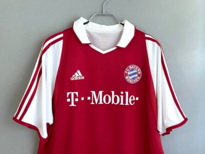 Adidas FC Bayern Munich 2003/2004 Home Football Jersey #13 BALLACK