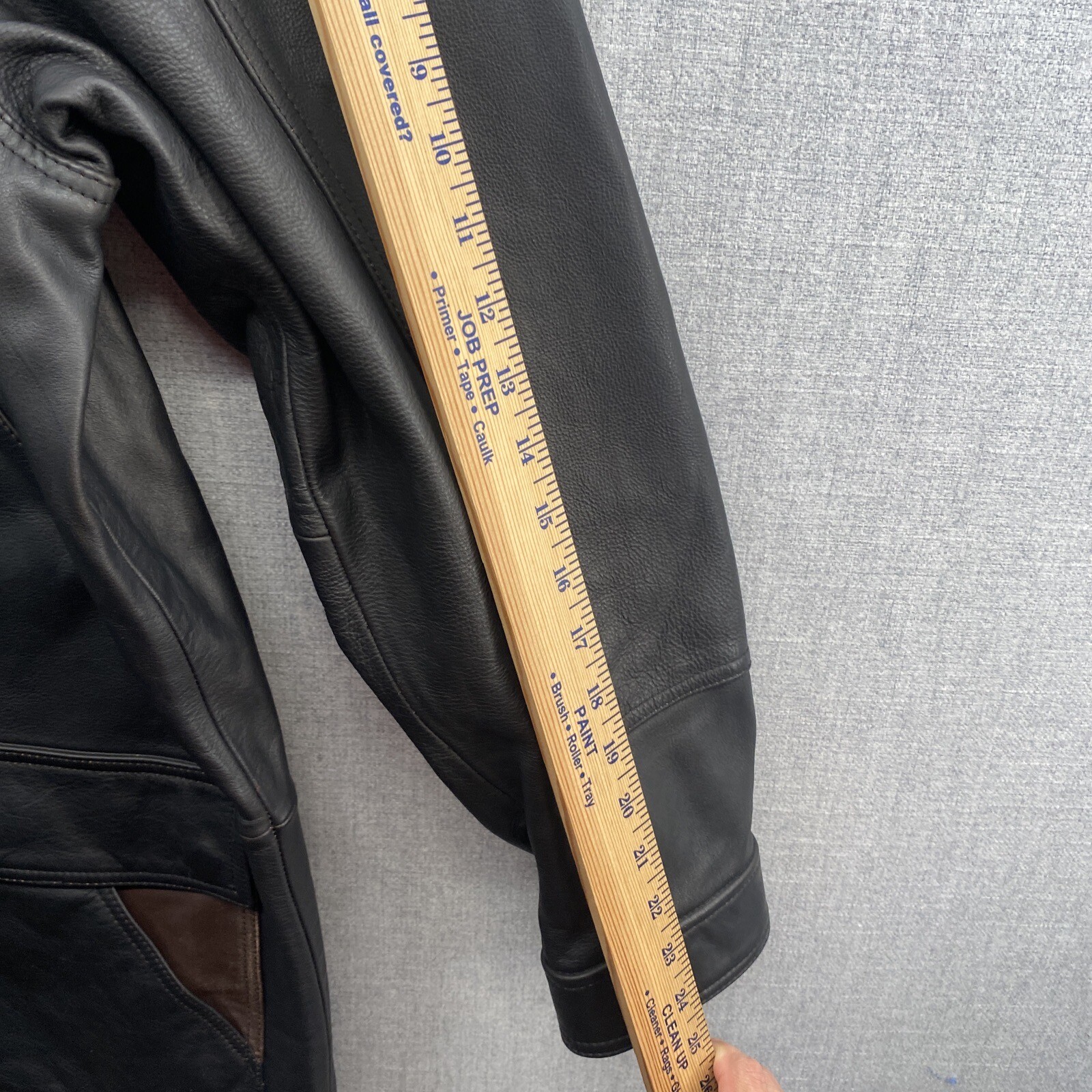 Territory Ahead Leather Chore Jacket Mens Large LONG … Gem