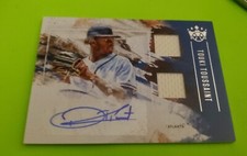 2019 Diamond Kings Touki Toussaint Dual JERSEY ROOKIE AUTO #DMSTT LA Angels MINT
