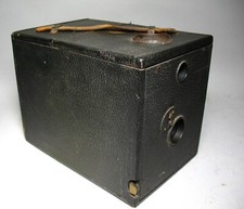 Antique 1899 Western Cyclone Junior Camera Labeled "Our Country Club" No. 1