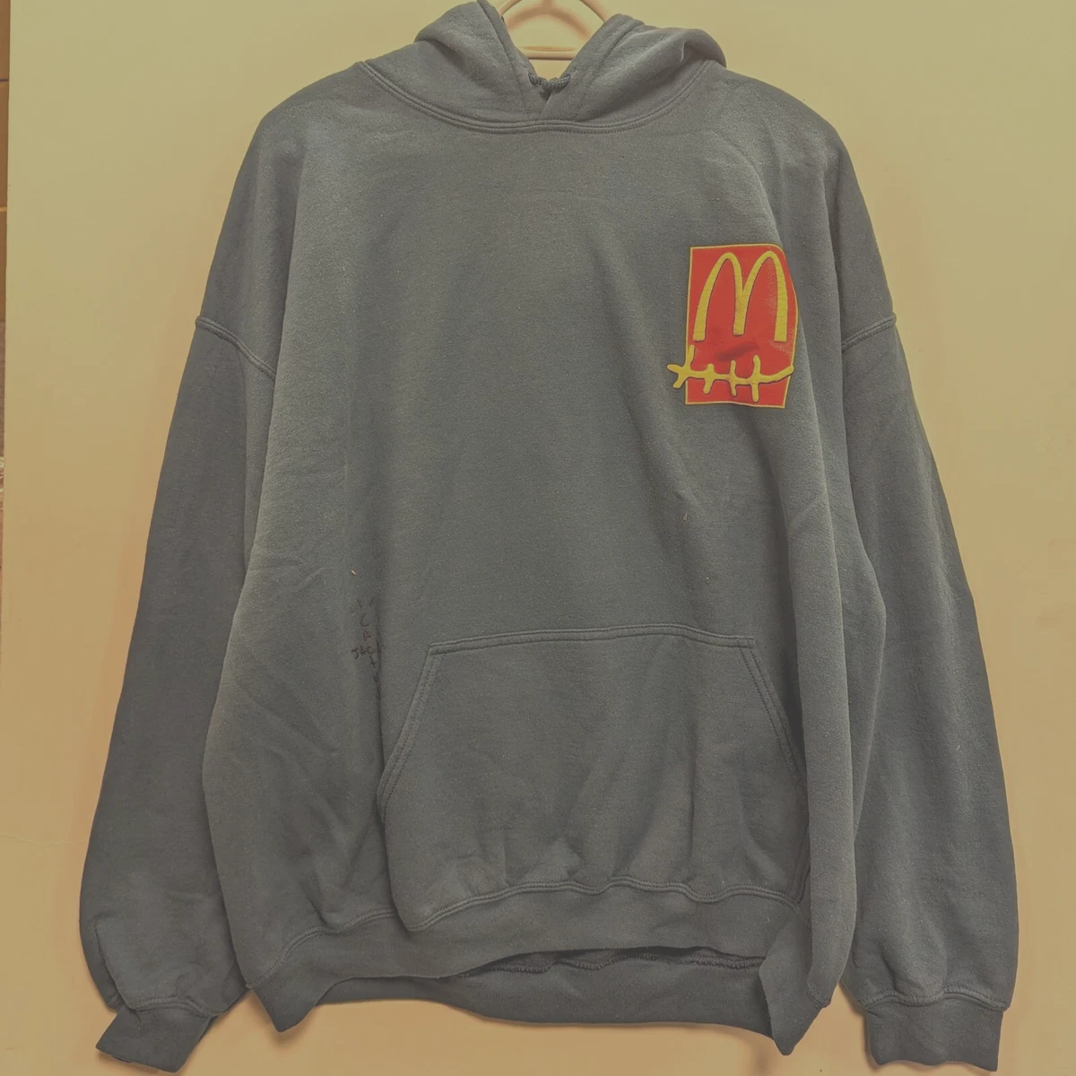 Travis Scott X McDonalds Cactus Jack Hoodie Teal Size L New