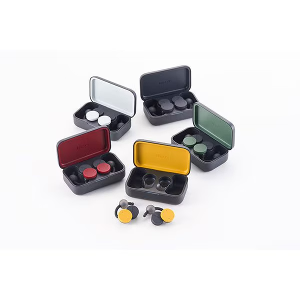 nwm Fully wireless earphones DOTS open-ear type burgundy red