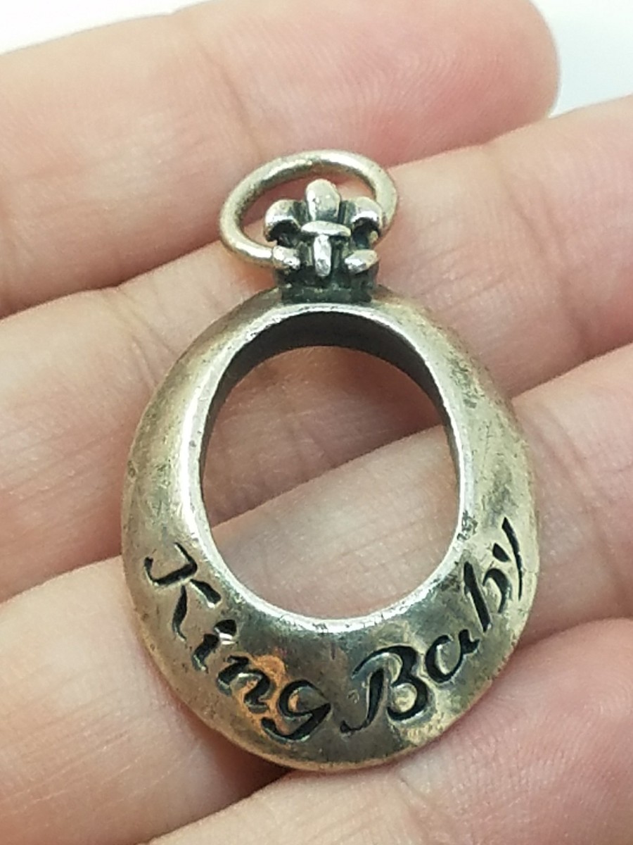 Vintage King Baby Sterling Silver Pendant | eBay