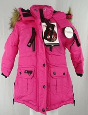 Canada Weather Gear Toddler Girls Snap-Up Full-Zip Parka- Multi Colors Available