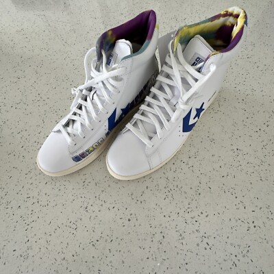 Converse Pro Leather High Top Peace Love Basketball Mens Size