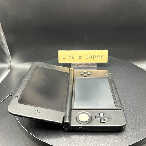 Nintendo 3DS LL Silver/Black Handheld Console Retro Gaming JP Import - Picture 21 of 23