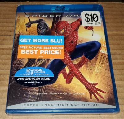 Spider-Man 3 (Blu-ray Disc, 2007, 2-Disc Set)