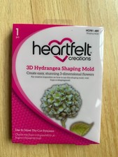 NEW Heartfelt Creations 3D Hydrangea SHAPING MOLD HCFB1-489
