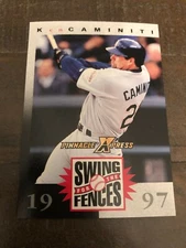 1997 Pinnacle Xpress Swing for the Fences Baseball card Ken Caminiti Mint (D2)