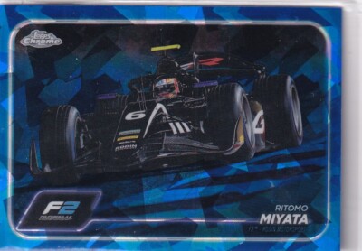 Topps 2024 Chrome Formula 1 Nr. 98 Ritomo Miyata Sapphire Refractor