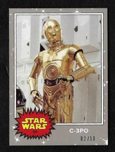 C-3PO Star Wars Sci-Fi Collectable Trading Cards