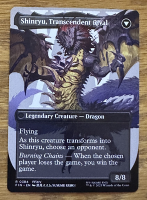 MTG Final Fantasy, Zenos yae Galvus / Shinryu, Transcendent Rival