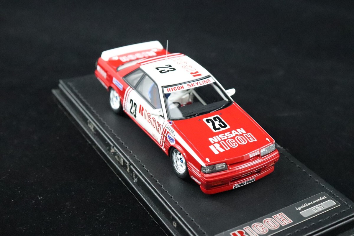 New 1:43 Ignition Model RICOH Nissan Skyline #23 1988 JTC New 1:43 Ignition Model RICOH Nissan Skyline #23 1988 JTC