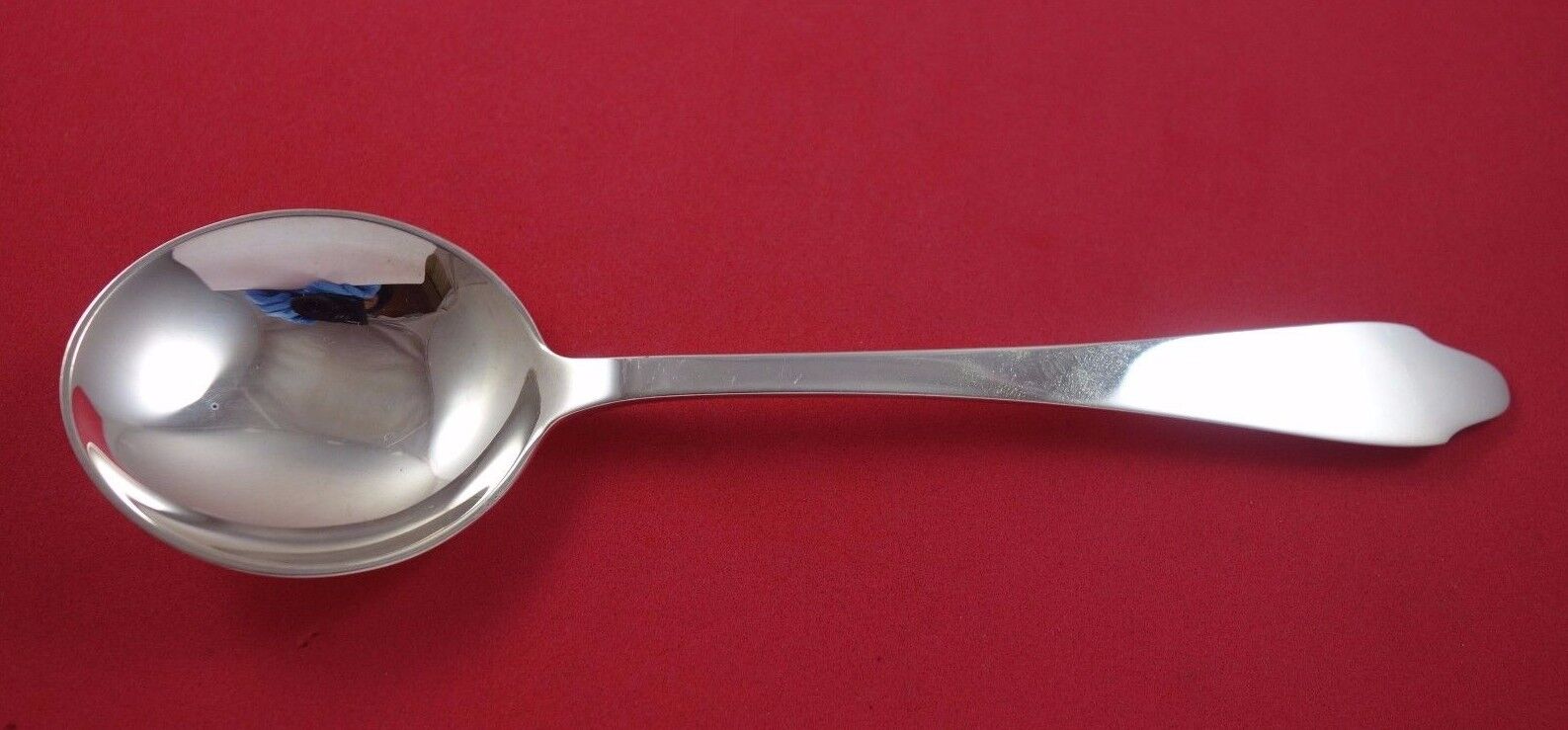 Clinton by Tiffany and Co Sterling Silver Gumbo Soup Spoon 7 3/8" Silverware
