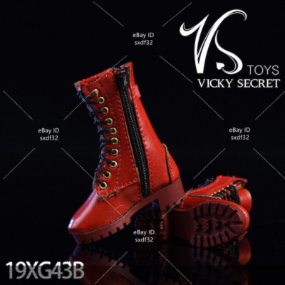 VSTOYS 19XG43B 1:6 Red Hollow Boots Shoes For 12'' Female PH TBL JO Figure Body