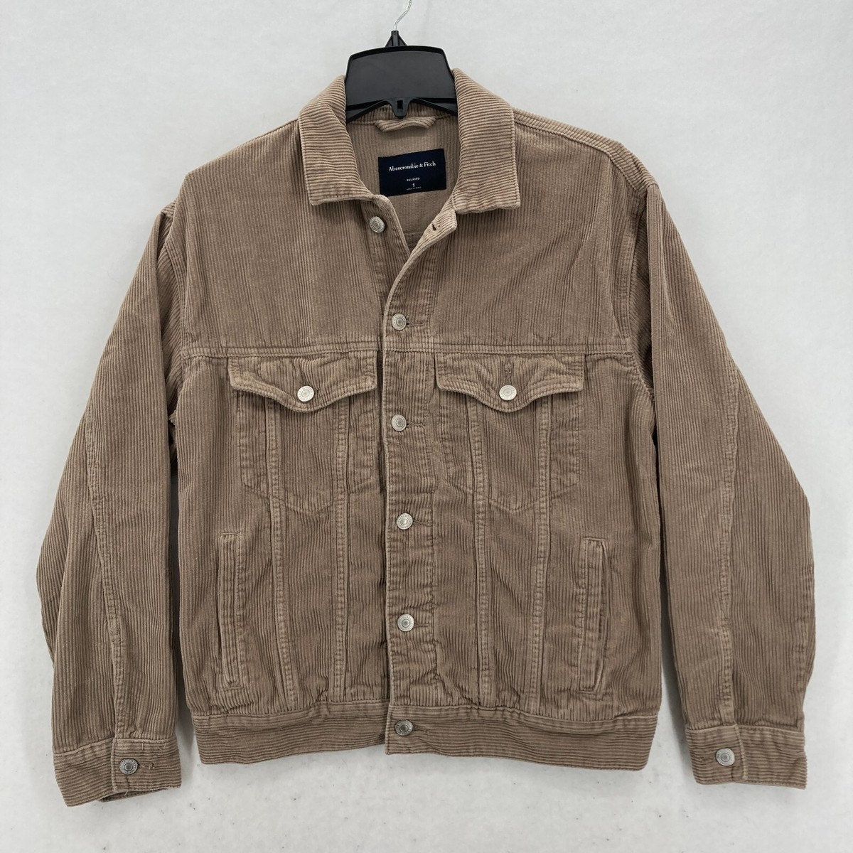 Abercrombie & Fitch Corduroy Trucker Jacket Mens Small Abercrombie & Fitch Corduroy Trucker Jacket Mens Small