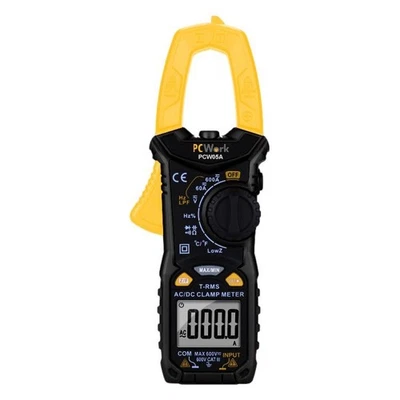 PCWork, PCW05A, Digitale True RMS Strommesszange Zangenmultimeter Ampermeter - Bild 1 von 4