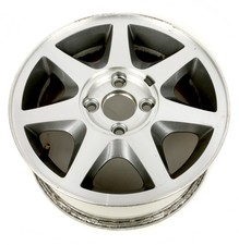Ford Contour 1995-1998 Single 15 X 6 Aluminum 4 Lug 7 Spoke Wheel Rim F5rz1007j