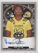 2018 Leaf Metal US Army All-American Bowl Tour /25 Ron Tatum #ATA-RT1 Auto ni4