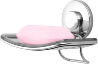 Seifenschale Mit Ablauf FüR Dusche, 5KG Starker Seifenhalter Mit Saugnapf, Edel