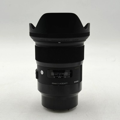 Sigma Wide-Angle Prime Lens 24mm f/1.4 DG For Sony E-Mount