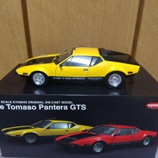 Kyosho De Tomaso Pantera GTS Mini Car 1/18 Yellow