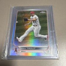 2022 Topps Chrome Mike Trout #200 Chrome Refractor Angels MLB