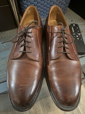 Joseph's Cheaney Deal II R Derby in Mahogany Grain Leather Size 10.5 B