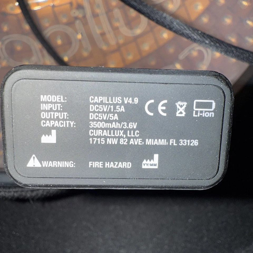 Capillus Plus Laser Crescimento de Cabelo FDA Cleared (USADO) necessidades de trabalho inserção de parede - Imagem 2 de 4