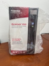 New Toshiba Dynadock U3.0 Universal USB Docking Station PA3927U-1PRP