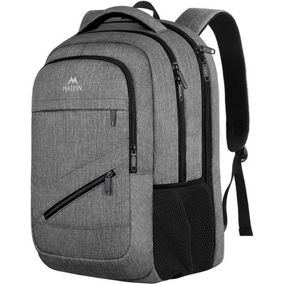 MATEIN Travel Laptop Backpack, 17 Inch Work TSA Approved Carry 17 Inch, Grey 