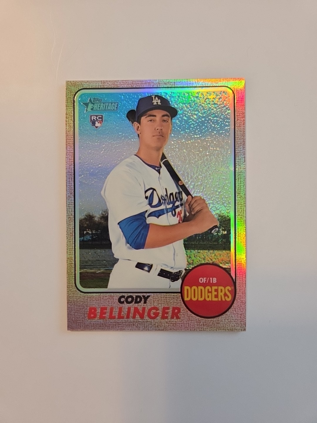 2017 Topps Heritage High Number - Cody Bellinger #THC-678 Chrome Refractor /568