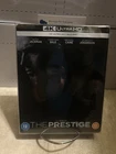 NEW The Prestige 4K SteelBook UHD Blu-ray (UK)[2006] No Dent - Ships Next Day