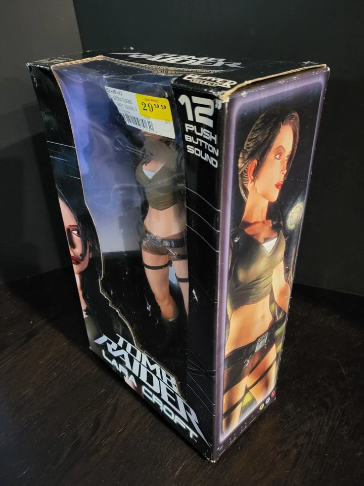 Lara Croft escala 12" 2007 Tomb Raider Player Select NECA SIN USAR, EN CAJA NUEVO #2 Foto 3 de 4