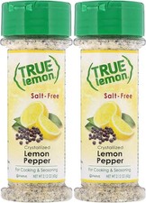  Free Duty Tax True Lemon Pepper Seasoning 2 pack Natural Ingredients, No
