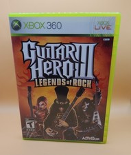 Guitar Hero 3 III Legends of Rock Microsoft Xbox 360 2007 Complete CIB - Tested